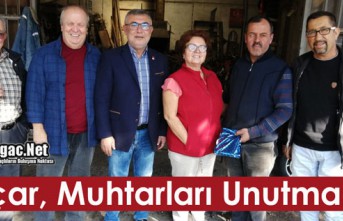 CHP'Lİ KAÇAR, MUHTARLARI UNUTMADI