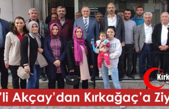 MHP’Lİ AKÇAY’DAN KIRKAĞAÇ’A ZİYARET