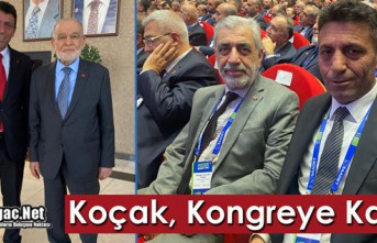 AHMET KOÇAK, KONGREYE KATILDI