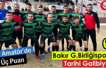 BAKIR G.BİRLİĞİSPOR’DAN TARİHİ GALİBİYET 6-0