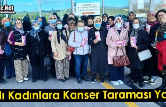 BAKIRLI KADINLAR KANSER TARAMASINA YOĞUN İLGİ GÖSTERDİ