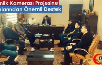 GÜVENLİK KAMERASI PROJESİNE İŞ İNSANLARINDAN...