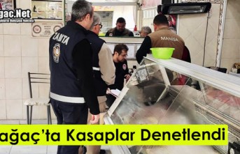 KIRKAĞAÇ’TA KASAPLAR DENETLENDİ