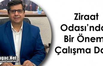 ZİRAAT ODASI'NDAN BİR ÖNEMLİ ÇALIŞMA DAHA