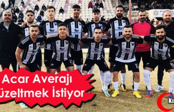 ACAR, GOL AVERAJINI DÜZELTMEK İSTİYOR