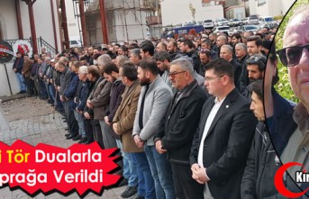 ALİ TÖR, DUALARLA TOPRAĞA VERİLDİ