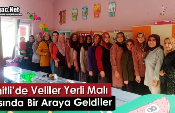 HAMİTLİ’DE VELİLER YERLİ MALI HAFTASINDA BİR ARAYA GELDİLER