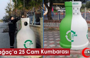 KIRKAĞAÇ’A 25 CAM KUMBARASI