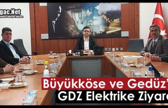 BÜYÜKKÖSE ve GEDÜZ’DEN GDZ ELEKTRİĞE ZİYARET