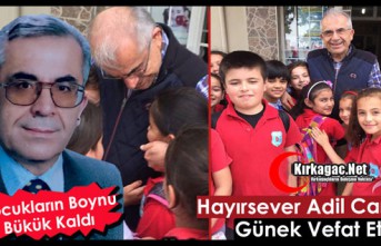 ÇOCUKLARIN BOYNU BÜKÜK KALDI.. ADİL CANDAN GÜNEK VEFAT ETTİ