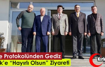 İLÇE PROTOKOLÜNDEN GEDİZ ELEKTRİK’E “HAYIRLI...