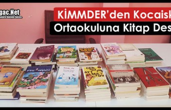 KİMMDER’DEN KOCAİSKAN ORTAOKULU’NA DESTEK