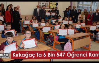 KIRKAĞAÇ’TA 6 BİN 547 ÖĞRENCİ KARNE ALDI