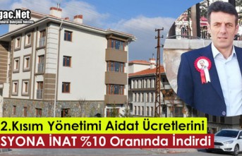 TOKİ 2.KISIM YÖNETİMİ AİDAT ÜCRETLERİNİ %10 ORANINDA İNDİRDİ