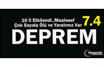 DEPREM 7.4.. 10 İL ETKİLENDİ ÇOK SAYIDA ÖLÜ...