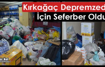 “KIRKAĞAÇ” DEPREZEDELER İÇİN SEFERBER OLDU