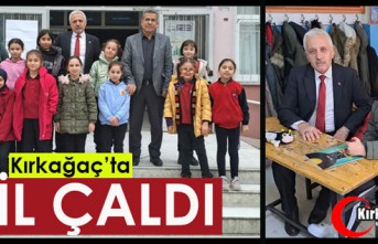 KIRKAĞAÇ’TA ZİL ÇALDI