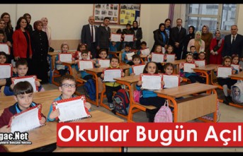 OKULLAR BUGÜN AÇILIYOR