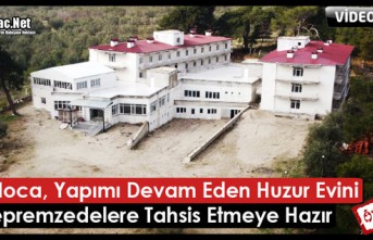 Sarı Hoca, Yapımı Devam Eden Huzur Evini Depremzedelere Tahsis Etmeye Hazır(ÖZEL HABER)