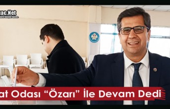 ZİRAAT ODASI “ÖZARI” İLE DEVAM DEDİ