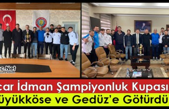 ACAR İDMAN ŞAMPİYONLUK KUPASINI BÜYÜKKÖSE ve GEDÜZ’E GÖTÜRDÜ