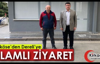 BÜYÜKKÖSE’DEN DERELİ’YE “ANLAMLI” ZİYARET