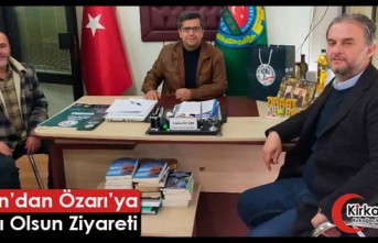 DOĞAN’DAN ÖZARI’YA HAYIRLI OLSUN ZİYARETİ