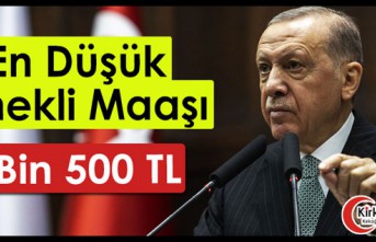 EN DÜŞÜK EMEKLİ MAAŞI 7 BİN 500 LİRA OLDU