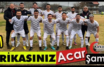 HARİKASINIZ…ACAR İDMAN YURDUSPOR ŞAMPİ…