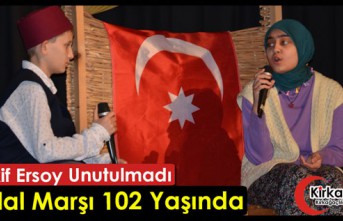 İSTİKLAL MARŞI 102 YAŞINDA