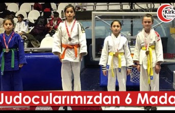 JUDOCULARIMIZDAN 6 MADALYA