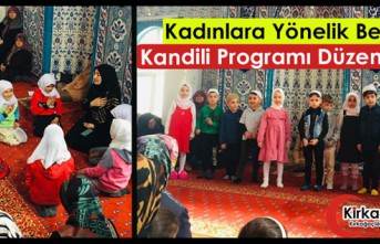 KADINLARA YÖNELİK BERAT KANDİLİ PROGRAMI