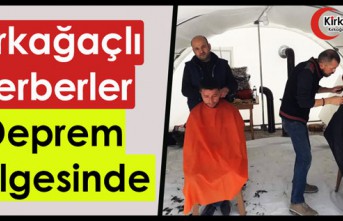 KIRKAĞAÇLI BERBERLER DEPREM BÖLGESİNDE