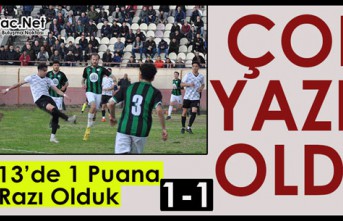 ACAR’A YAZIK OLDU…UZATMANIN UZATMASINDA 3 PUANDAN OLDUK 1-1