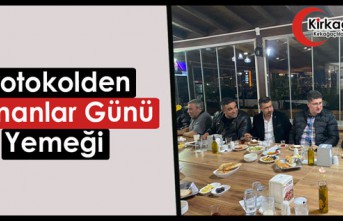 PROTOKOLDEN ROMANLAR GÜNÜ YEMEĞİ