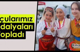 HELAL OLSUN SİZE...OKÇULARIMIZ MADALYALARI TOPLADI