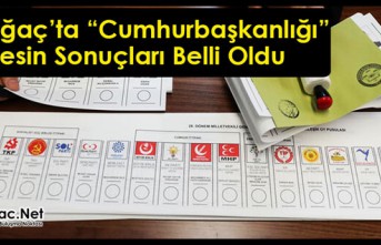 İŞTE KIRKAĞAÇ'TA "CUMHURBAŞKANLIĞI SEÇİMİ" KESİN SONUÇLARI