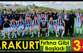 KARAKURT FIRTINA GİBİ BAŞLADI 3-0