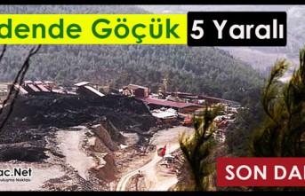 SOMA'DA MADENDE GÖÇÜK 5 YARALI