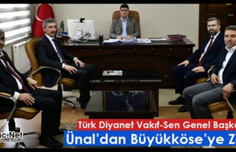 ÜNAL’DAN KAYMAKAM BÜYÜKKÖSE’YE ZİYARET