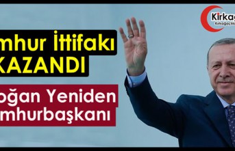 ZAFER CUMHUR İTTİFAKININ.. ERDOĞAN YENİDEN CUMHURBAŞKANI