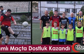 ANLAMLI MAÇTA DOSTLUK KAZANDI