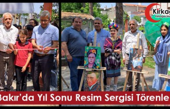 BAKIR’DA YIL SONU RESİM SERGİSİ TÖRENLE AÇILDI