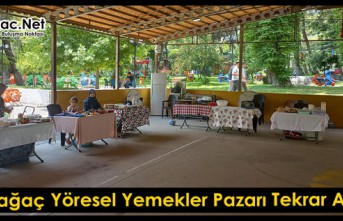 KIRKAĞAÇ YÖRESEL YEMEKLER PAZARI TEKRAR AÇILDI