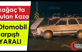 KIRKAĞAÇ’TA KORKUTAN KAZA 4 YARALI