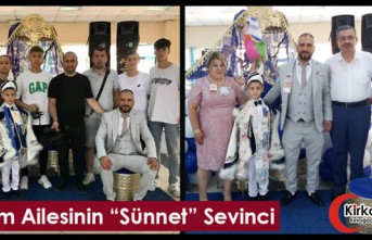 AKÇAM AİLESİNİN “SÜNNET” SEVİNCİ