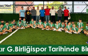 BAKIR G.BİRLİĞİSPOR TARİHİNDE BİR İLK