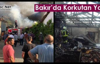 BAKIR’DA KORKUTAN YANGIN