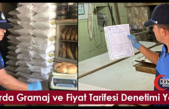 FIRINLARDA GRAMAJ ve FİYAT TARİFESİ DENETİMİ YAPILDI