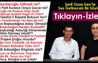 ŞERİF OZAN İREN'LE SES GETİRECEK BİR SÖYLEŞİ